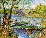 Fishing in the Spring Vincent Van Gogh
